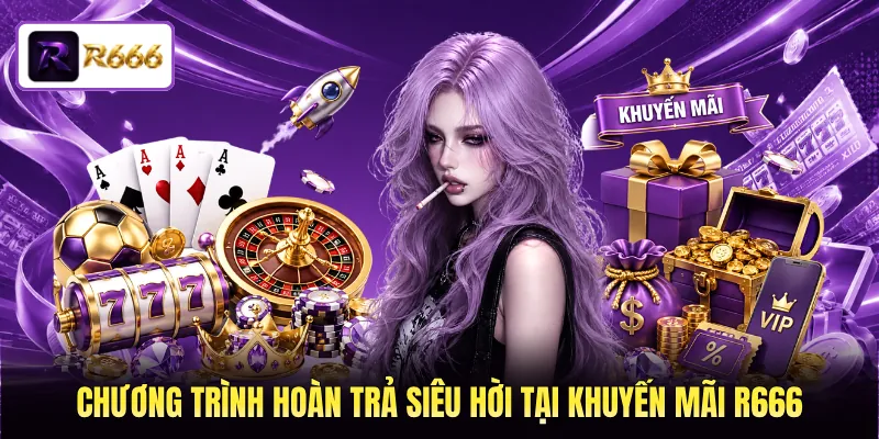 Chương trình hoàn trả siêu hời tại khuyến mãi R666 